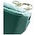 Chanel Green Mini Square Classic Lambskin Single Flap Verde - vista 8