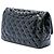 Chanel Blue Jumbo Classic Patent Double Flap Blu navy - vista 2