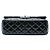 Chanel Blue Jumbo Classic Patent Double Flap Blu navy - vista 3