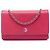 Wallet On Chain Portafoglio con catena Chanel Pink Caviar Bicolor CC Rosa