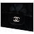 Wallet On Chain Chanel Black CC gestepptes Samt-Portemonnaie mit abnehmbarer Kette Schwarz - Ansicht 5