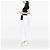 Clutch da polso Chanel Black CC in velluto trapuntato e cristalli Nero - vista 6