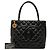 Chanel Black Caviar Medallion Tote Schwarz - Ansicht 8
