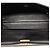 Chanel Black Small Square Quilted Lambskin Straight Single Flap Nero - vista 4