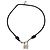 Bracciale Lockit in argento sterling e cordino Unicef argentato Louis Vuitton