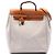 Zaino Hermès Beige Toile Herbag GM
