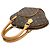 Borsa Louis Vuitton Ellipse MM Marrone - vista 3