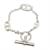 Hermès Pulseira Hermes Chaine d'Ancre Farandole Prata  - vista 1
