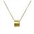 Collana Gucci GG Logo Icon in oro giallo 18K D'oro