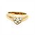 Anello Tiffany & Co. Friendship Heart Pavé in oro giallo 18K D'oro - vista 2