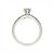 Tiffany & Co. Solitärring aus Platin - Ansicht 6