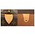 Borsa Boston Louis Vuitton Keepall 55 Monogram Marrone Monogramma - vista 10