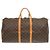 Borsa Boston Louis Vuitton Keepall 55 Monogram Marrone Monogramma - vista 2