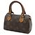 Borsa pochette Louis Vuitton Monogram Mini Speedy Marrone Monogramma - vista 3
