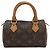 Borsa a mano Louis Vuitton Monogram Mini Speedy Marrone Monogramma