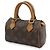 Borsa a mano Louis Vuitton Monogram Mini Speedy Marrone Monogramma - vista 3