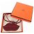 Hermès Collana con pendente Hermes Lips Veau Swift Rouge H K Stamp Rosso - vista 2