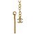 Collana Chanel Coco Mark Motivo Continente Africano Argento Bianco D'oro - vista 6