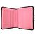 Saffiano Prada Bi-Fold Wallet mit Maria Dog Illustration Schwarz Pink - Ansicht 5