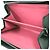 Saffiano Prada Bi-Fold Wallet mit Maria Dog Illustration Schwarz Pink - Ansicht 6