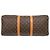 Borsa Boston Louis Vuitton Keepall 50 Monogram Marrone Monogramma - vista 3