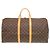 Borsa Boston Louis Vuitton Keepall 55 Monogram Marrone Monogramma