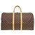 Borsa Boston Louis Vuitton Keepall 55 Monogram Marrone Monogramma - vista 2