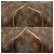 Borsa Boston Louis Vuitton Keepall 55 Monogram Marrone Monogramma - vista 4