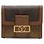 Cartera compacta de tres pliegues Louis Vuitton Monogram Reverse Dauphine Marrón claro Monograma - vista 2