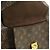 Borsa a Spalla Louis Vuitton Monogram Metis Marrone Monogramma - vista 10