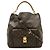 Borsa a Spalla Louis Vuitton Monogram Metis Marrone Monogramma - vista 2