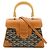 Borsa Goyard Saigon Mini Marrone Nero - vista 2