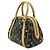 Borsa Louis Vuitton Monogram Multicolor Priscilla Nero Multicolore Monogramma - vista 3