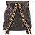 Classique Sac à dos Chanel Vintage Matelassé en agneau Noir - vue 2