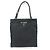 Prada Tessuto Nylon Triangle 2-Way Chain Schultertasche Schwarz