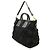 Borsa Tote PRADA Tessuto Gathered Nero - vista 3