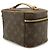 Bolso Pouch Mini Louis Vuitton Monogram Nice Castaño Blanco Monograma - vista 3