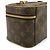 Bolso Pouch Mini Louis Vuitton Monogram Nice Castaño Blanco Monograma - vista 5