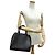 Borsa a mano in pelle Epi da donna Louis Vuitton Nero - vista 7