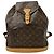 Bolso de mano Louis Vuitton Monogram Castaño