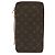 Organizer Clutch Louis Vuitton Monogram Marrone Bianco Monogramma - vista 2