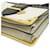 Borsa a tracolla Prada Cahier Nero Beige  - vista 4