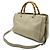 Borsa shopper GUCCI Bamboo Shopper Medium D'oro - vista 3