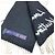 Sciarpa Louis Vuitton M92527 Fringe Logo Nero Bianco - vista 3