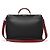 Borsa Fendi Peekaboo in pelle nera (misura Large ) Nero Rosso - vista 8