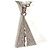 Collana con pendente in strass Louis Vuitton Argento