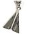 Collana con pendente in strass Louis Vuitton Argento - vista 7