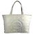 Borsa Tote a Spalla Chanel CC Coco Mark Logo Bianco Giallo - vista 2