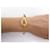 Hermès HERMES JUMBO BRACELET BROWN LEATHER & GOLD METAL 17.5 CM LEATHER BANGLE STRAP  - view 5