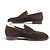 SCARPE SANTONI MOCASSINI 6949 8.5 IT 43.5 FR CAMOSCIA LOAFERS SHOES - vista 2